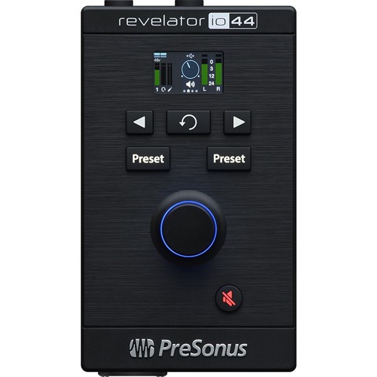 PreSonus Revelator io44 USB-C Audio Interface w/ Integrated Mixer, Effects & Stream Mix