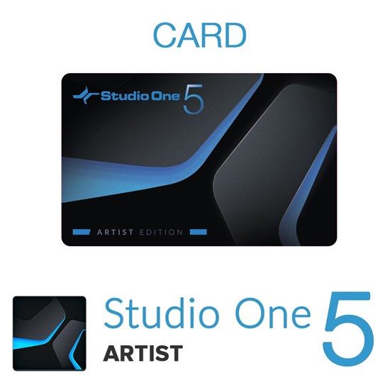PreSonus Studio One 5 Artist (Physical Card)