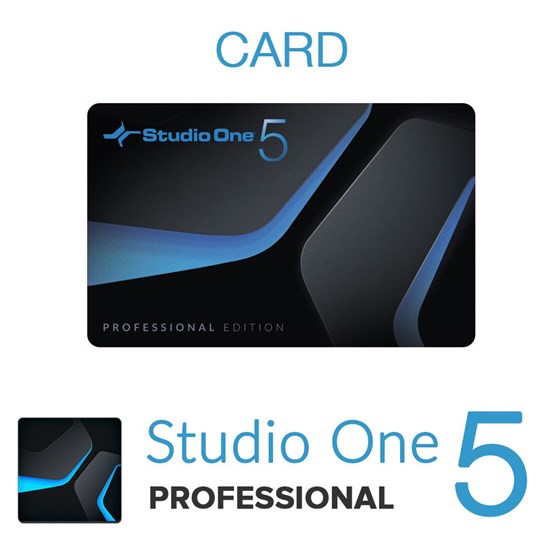 PreSonus Studio One 5 Professional (Physical Card)