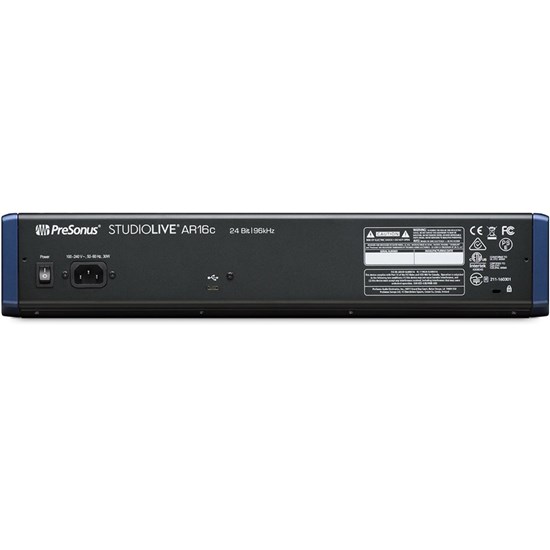 Presonus StudioLive AR16c 16-Ch Mixer w/ Bluetooth & USB Multitrack Recording