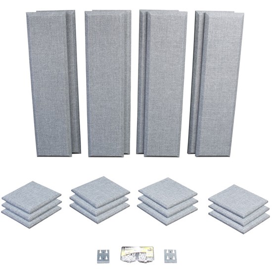 Primacoustic London 10 Room Kit 20-Pack-12 Scatter Blocks 8 Control Columns (Grey)
