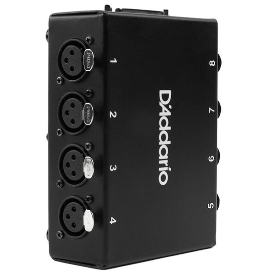 D'Addario PW-XLRSB-01 Modular Snake System Stage Junction Box For DB25 System