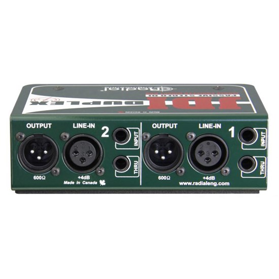 Radial JDI Duplex Premium Stereo Passive DI w/ Jensen Audio Transformer