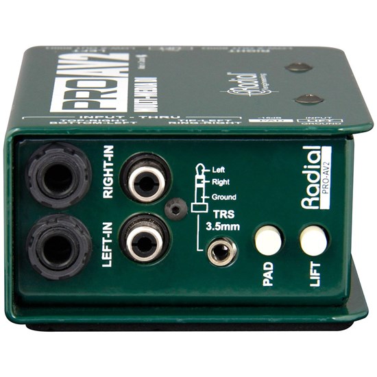 Radial ProAV2 Stereo Passive Multimedia Direct Box