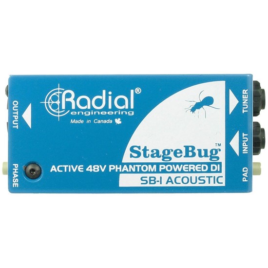 Radial StageBug SB1 Active Direct Box for Acoustic Guitar