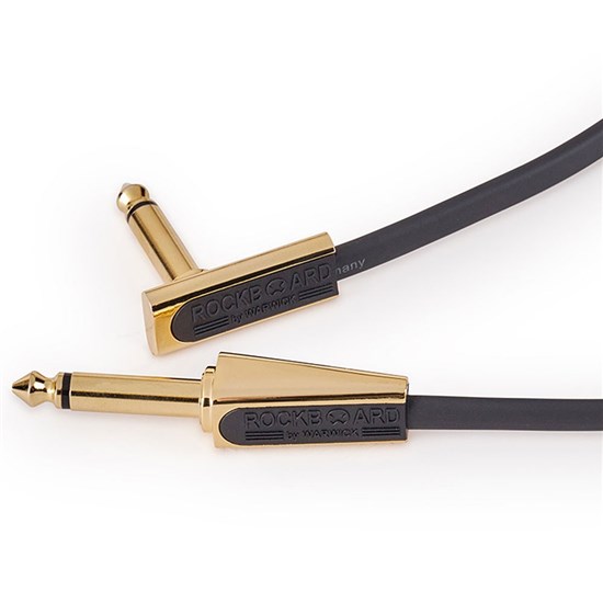 RockBoard Flat Looper/Switcher Connector Cable 100cm Gold