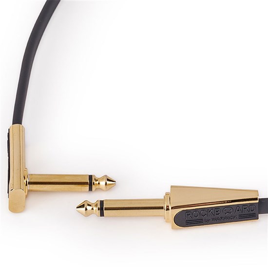 RockBoard Flat Looper/Switcher Connector Cable 20cm Gold