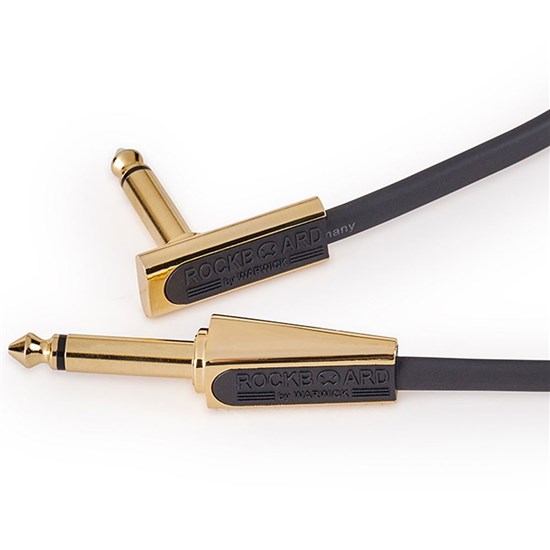 RockBoard Flat Looper/Switcher Connector Cable 40cm Gold