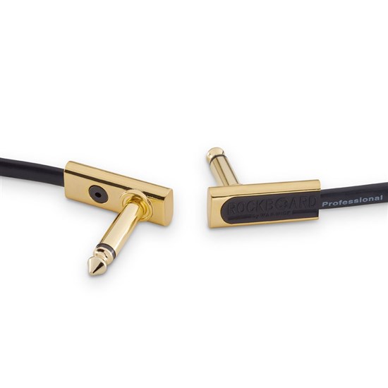 RockBoard Flat Patch Cable 100cm Gold