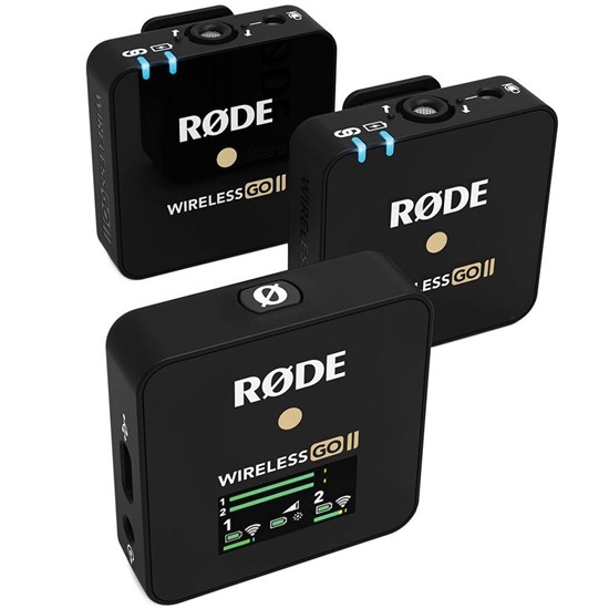 Rode Wireless GO II Pack w/ Wireless GO II & FlexClip GO Clips