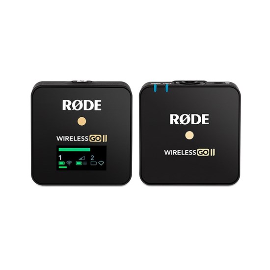 Rode Wireless GO II Single Pack w/ 1x Lavalier GO Wearable Mic