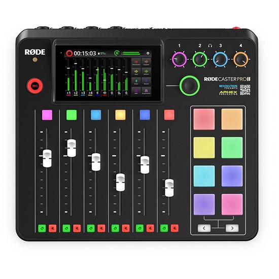 Rode RodeCaster Pro II Integrated Audio Production Studio w/ Aphex Processors