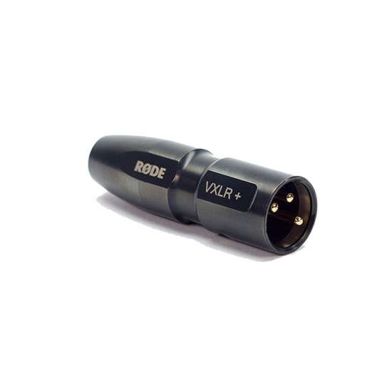 Rode VXLR+ 3.5mm Mini-Jack to 3-Pin XLR(M) Adaptor w/ Power Convertor