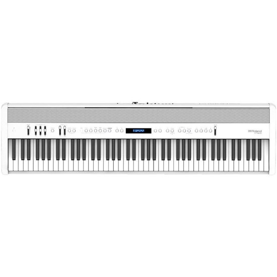 Roland FP60X Digital Piano w/ Stand & Pedals (White)