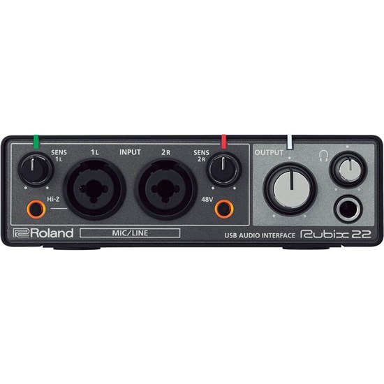 Roland Rubix 22 2-in/2-out High-Resolution USB Audio Interface for PC, Mac & iPad