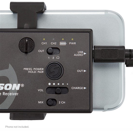 Samson Go Mic Mobile Professional Wireless Lapel Mic System for Mobile Phone