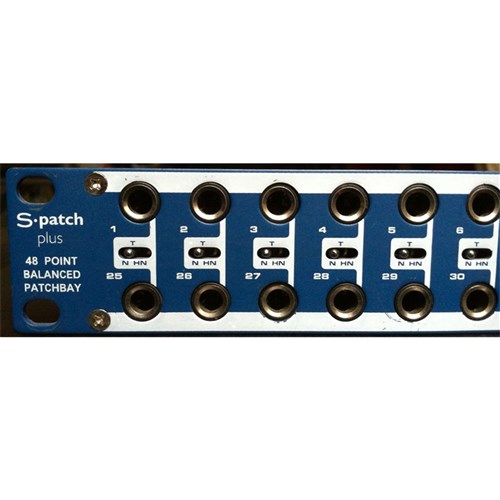 Samson S Patch Plus 48 Point Patch Bay w/ Front Switching