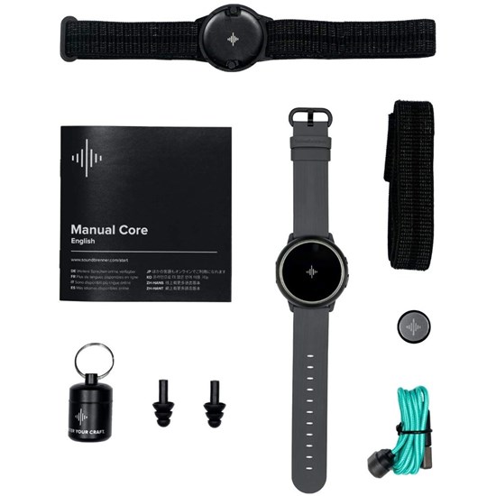 Soundbrenner Core 4 in 1 Smart Music Watch w/ dB Meter, Metronome & Tuner