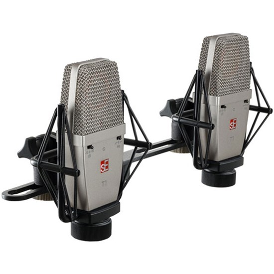 sE T1 Large Diaphragm Carioid Condenser Microphone (Matched Pair)