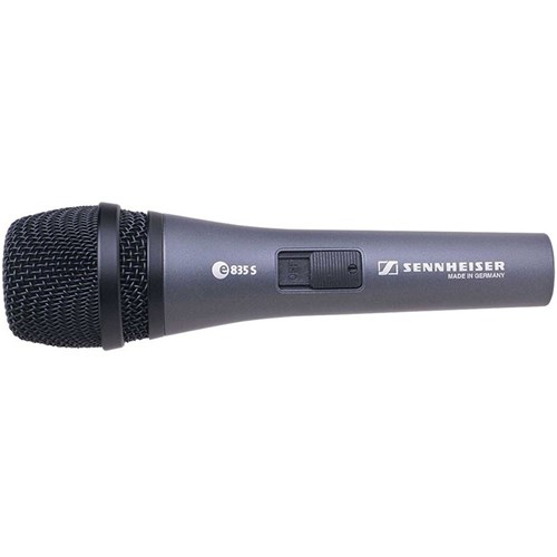 Sennheiser e835S Dynamic Cardioid Live Vocal Microphone w/ Switch