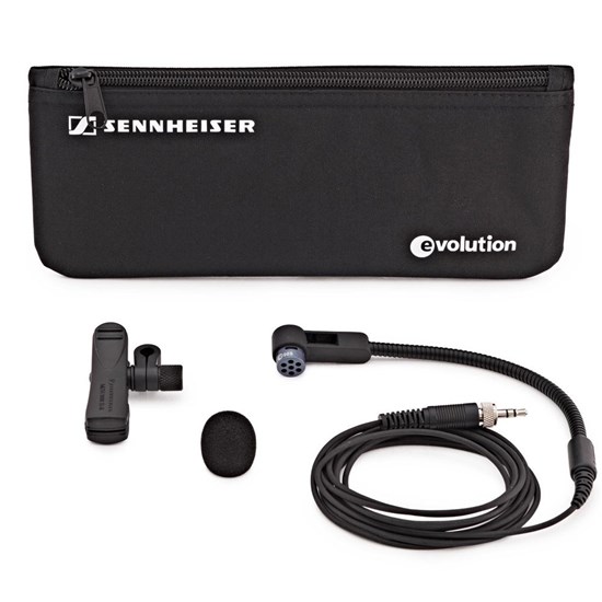 Sennheiser e908B EW Pro Cardioid Condenser Gooseneck Mic for Wind Instruments