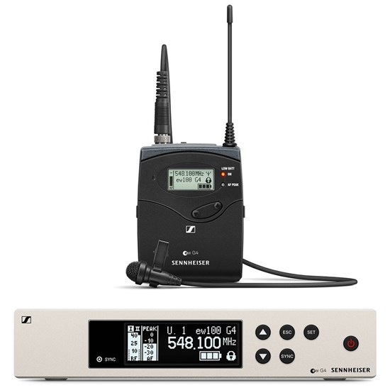 Sennheiser Evolution Wireless EW 100 G4 ME2 Lavalier Mic Set (Frequency Band G)
