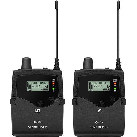Sennheiser EW IEM G4 Twin In-Ear Wireless Monitoring System (Frequency Band B)