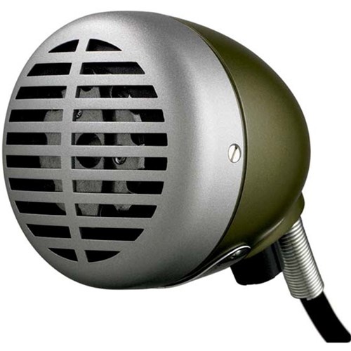 Shure 520DX Green Bullet Microphone for Harmonica