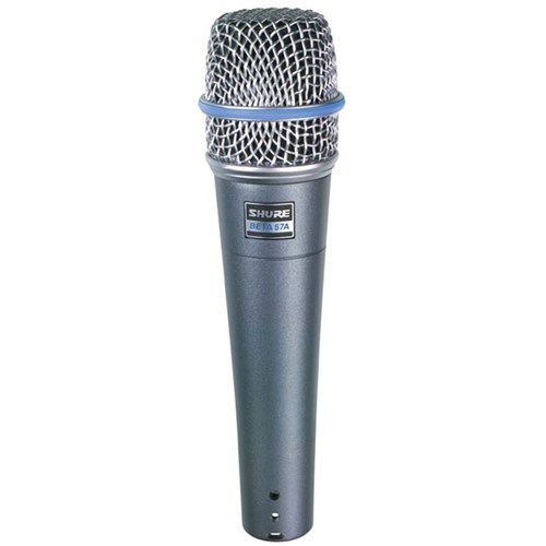 Shure Beta 57A Dynamic Lo Z Instrument SuperCardioid Mic