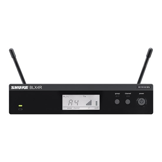 Shure BLX14R Rack-Mount Guitar/Bass Wireless System (Frequency Band K14)