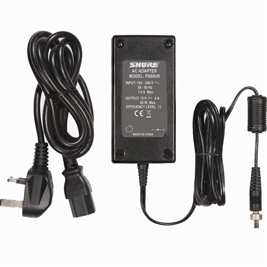 Shure PS60 15V DC In-Line Power Supply