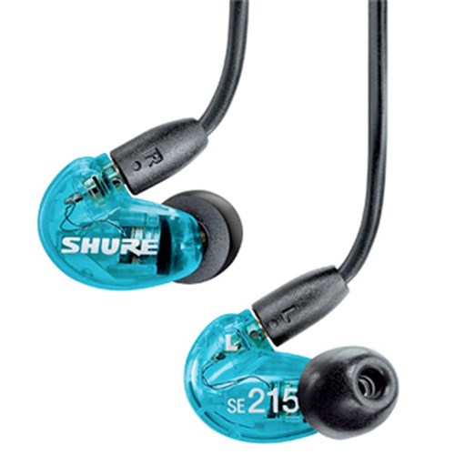 Shure SE215 Sound Isolating Earphones (Special Edition Blue)