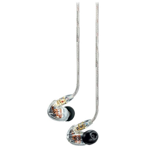 Shure SE535 Sound Isolating Earphones (Clear)