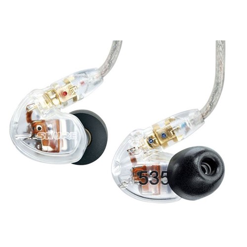 Shure SE535 Sound Isolating Earphones (Clear)