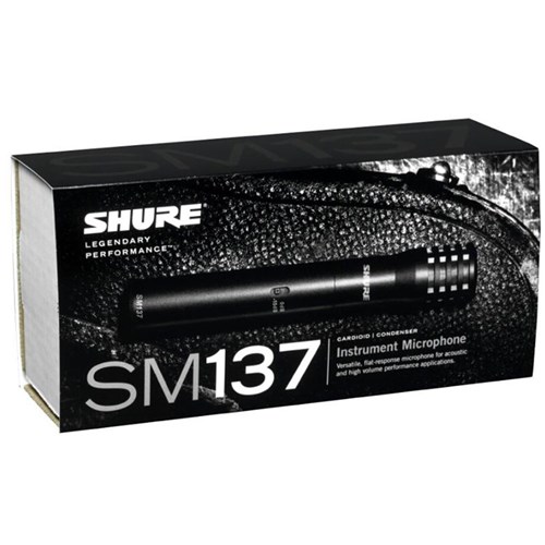 Shure SM137 Flat-Response Instrument Condenser Mic