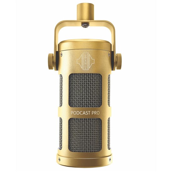 Sontronics Podcast Pro Dynamic Podcast Microphone (Gold)