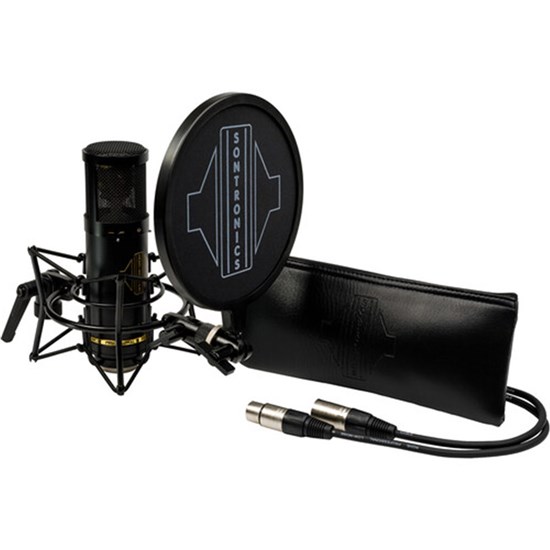 Sontronics STC2 Large Diaphragm Cardioid Condenser Microphone Pack (Black)