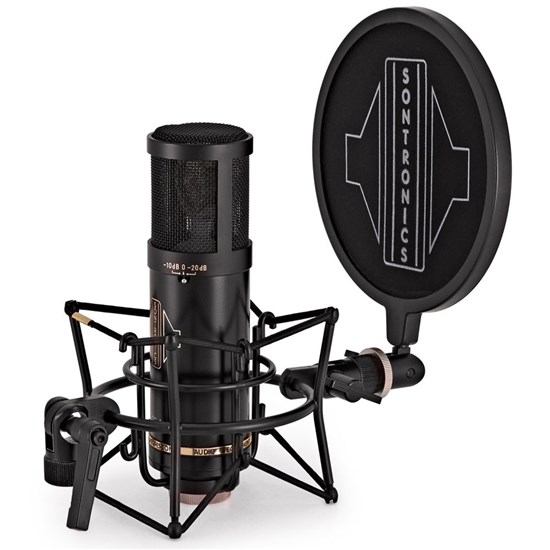Sontronics STC3X 3-Pattern Condenser Microphone Plus Accessories Pack (Black)