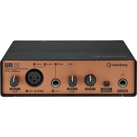 Steinberg UR12B 2-in/2-out USB Audio Interface (Limited Edition)