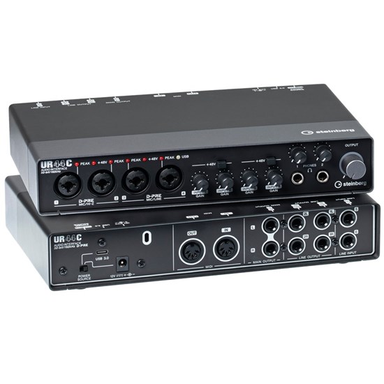 Steinberg UR44C 6x4 USB 3.0 Audio Interface w/ 4x D-Pres & 32-bit/192kHz Support