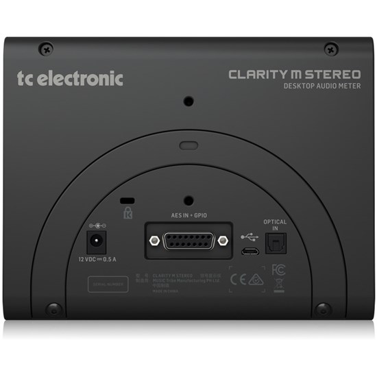 TC Electronic Clarity M Stereo Audio Loudness Meter w/ 7