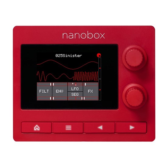 1010 Music Nanobox Fireball Wavetable 8 Voice Desktop Synth
