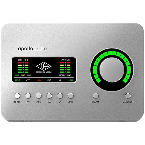 Universal Audio Apollo Solo Thunderbolt 3 Audio Interface (Heritage Edition)