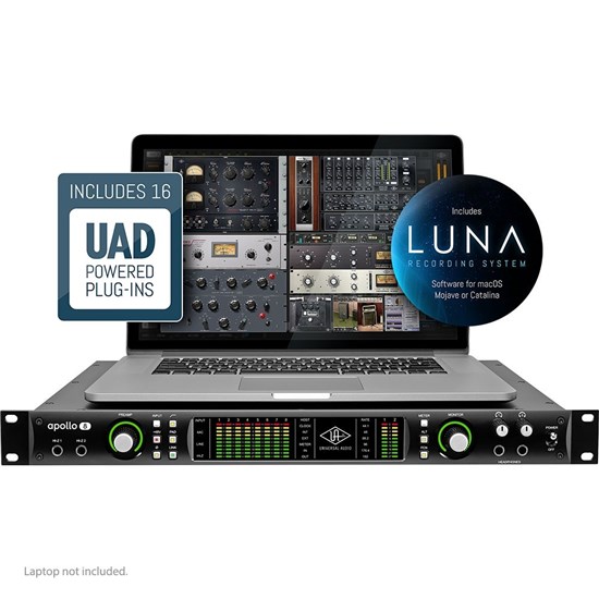 Universal Audio Apollo X8 Thunderbolt 3 Audio Interface w/ HEXA Core & UAD2 Processing