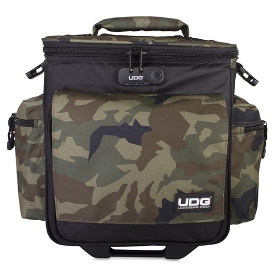 UDG Ultimate Sling Bag Trolley DeLuxe (Black Camo / Orange Inside)