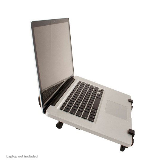 Ultimate Support HyperMount QR Desktop/Thread-Mountable Laptop/DJ Stand