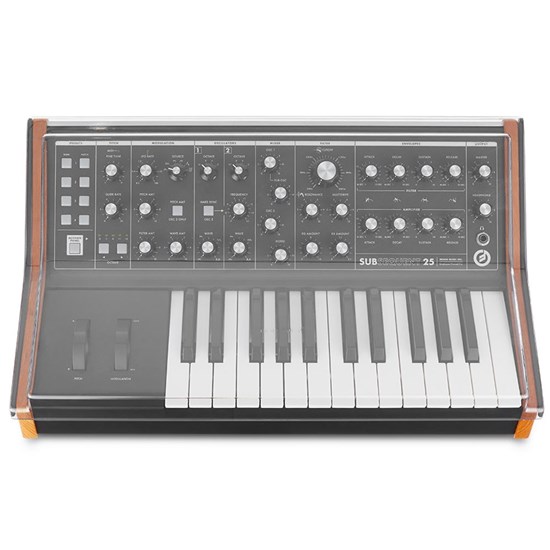 Decksaver Moog Subsequent 25/ Sub Phatty cover (Soft-Fit Sides)