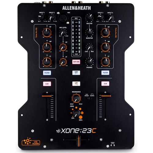 Allen & Heath Xone:23C Traktor Certified DJ Mixer w/ USB I/O