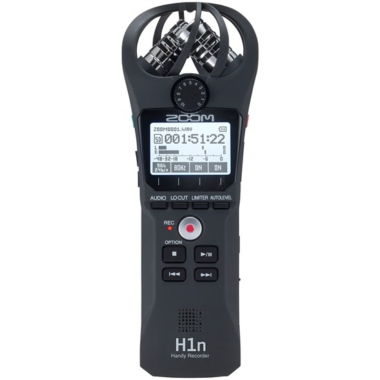 Zoom H1n Handy Recorder (Black)