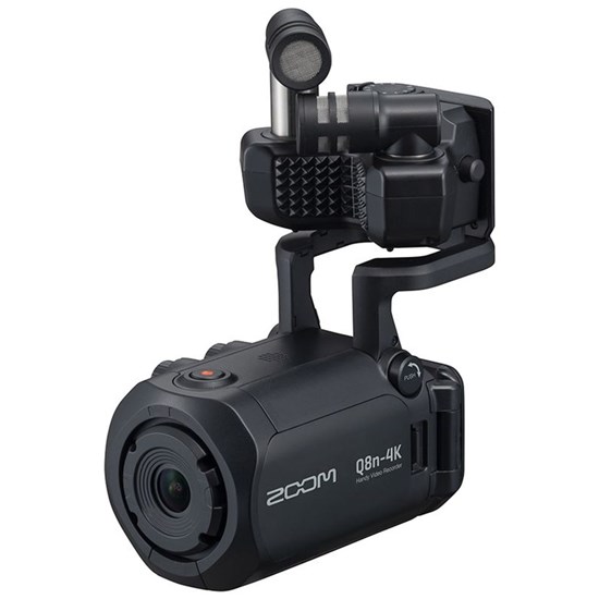 Zoom Q8n Handy 4K Video & 4-Track Audio Recorder (Black)